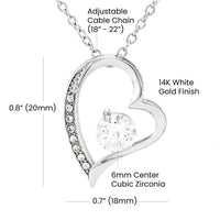 Forever Love Necklace for Her - Mother's Day Gift