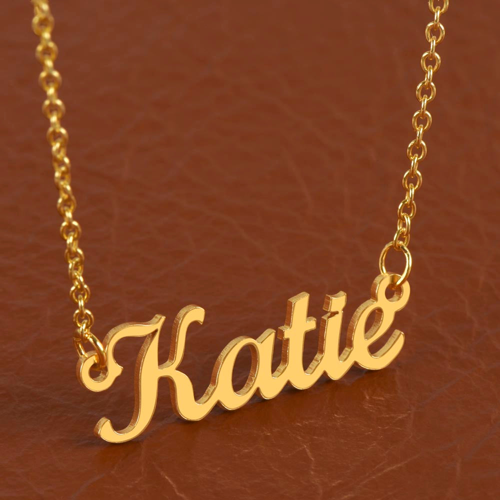 Custom Name Necklace for Mom from Son – Mother's Day Gift