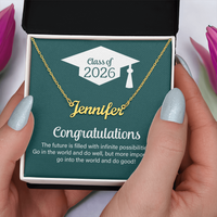 Custom Name Necklace - Go Into The World And Do Well