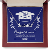 Custom Name Necklace - On Your Graduation Day