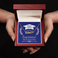 Heart Name Necklace - On Your Graduation Day