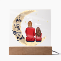 Personalized Acrylic Square Plaque for Grandma / Nana - Mother's Day Gift