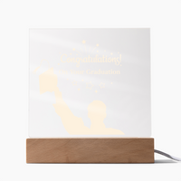 Acrylic Square Plaque - Congratulations On Your Graduation