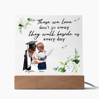 Acrylic Square Plaque - Memorial