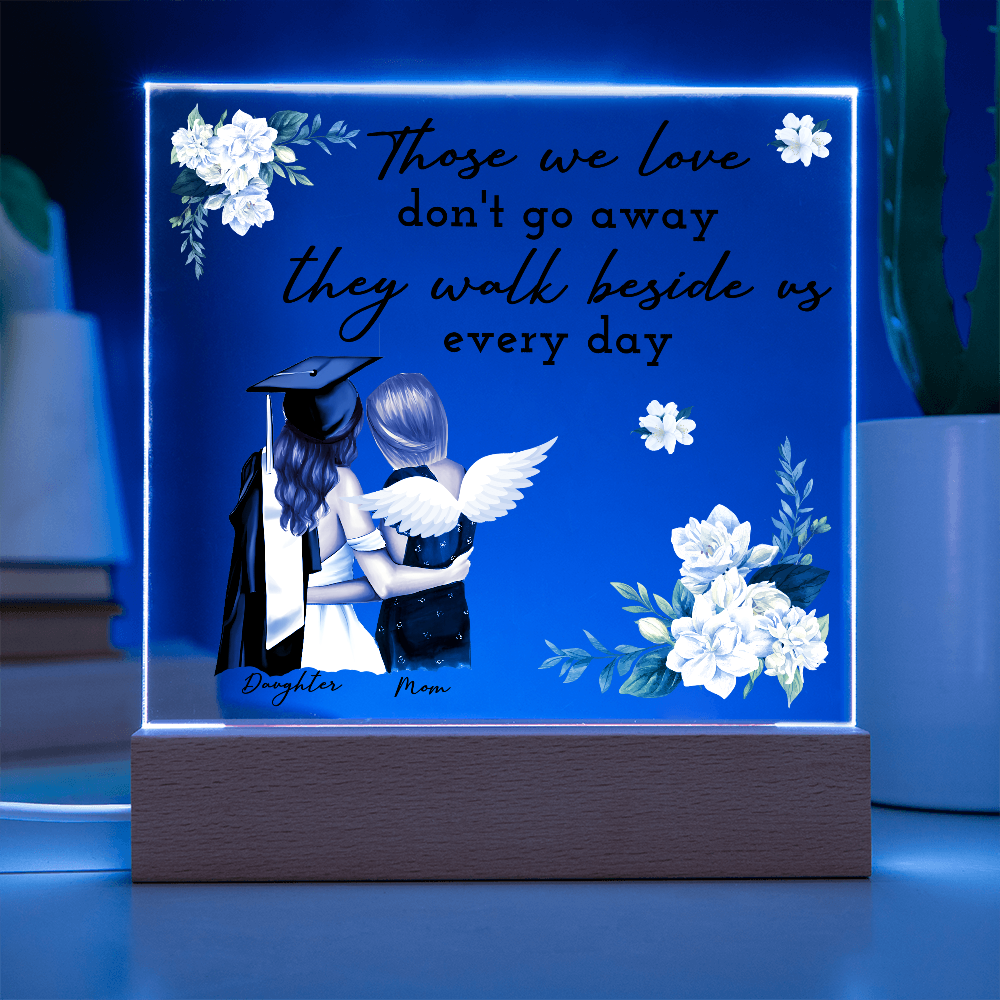 Acrylic Square Plaque - Memorial