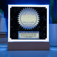 Acrylic Square Plaque – World's Best Mother - in - Law Gift - TreasuredTale