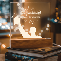 Acrylic Square Plaque - Congratulations On Your Graduation