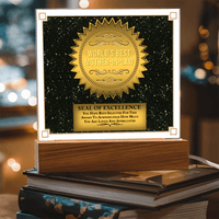 Acrylic Square Plaque – World's Best Mother - in - Law Gift - TreasuredTale