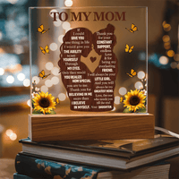 Acrylic Plaque – To My Mom from Daughter - TreasuredTale