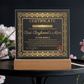 Acrylic Square Plaque – Best Boyfriend's Mom Gift - TreasuredTale