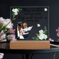 Acrylic Square Plaque - Memorial