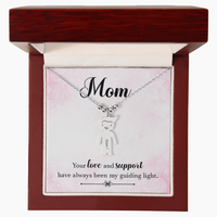Personalized Engraved Kid Charm Necklace for Mom - Mother's Day Gift - Your Love and Support