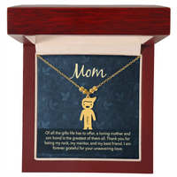Personalized Engraved Kid Charm Necklace for Mom - Mother's Day Gift - Of all the Gifts Life has to Offer