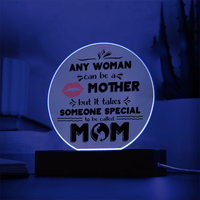 Acrylic Circle Plaque – Special Mom Gift with Love - TreasuredTale
