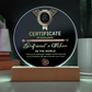 Acrylic Circle Plaque – Best Girlfriend's Mom Gift