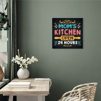 Square High Gloss Metal Art Print (1:1) for Mom - Mother's Day Gift - Mom's Kitchen