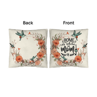 Classic Pillow for Mom - Mother's Day Gift - Home is Where Mom is