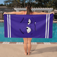 Bath Towel - Low Battery Collection (3 Unique Designs - 1 Distinct Vibe): #3 Over It