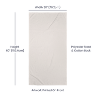Bath Towel - Low Battery Collection (3 Unique Designs - 1 Distinct Vibe): #1 Hungover