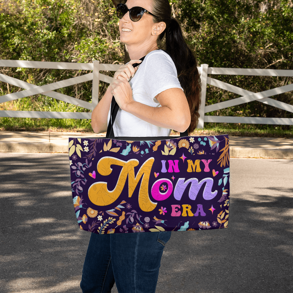 Weekender Tote for Mom - Mother's Day Gift - In My Mom Era