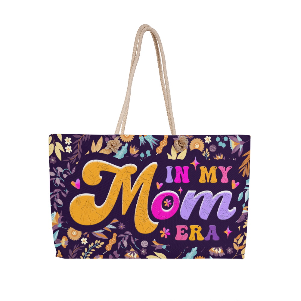 Weekender Tote for Mom - Mother's Day Gift - In My Mom Era