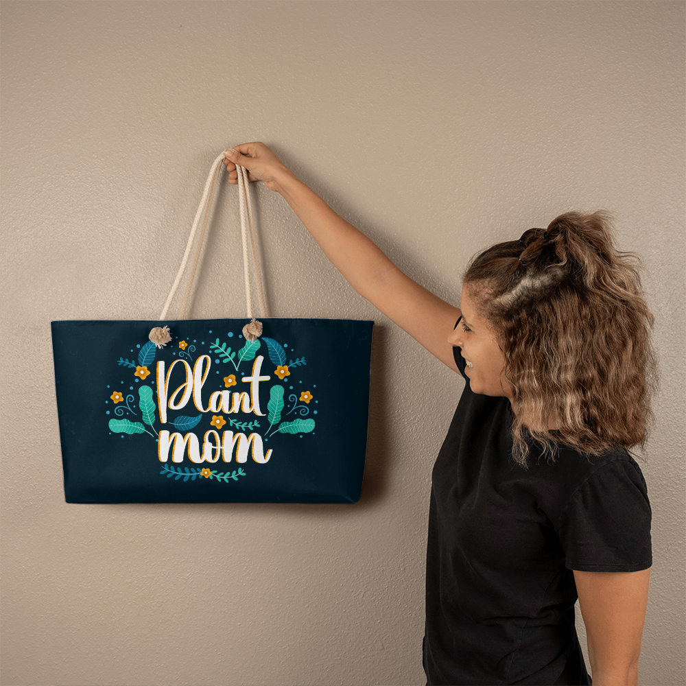 Weekender Tote for Mom - Mother's Day Gift - Plant Mom