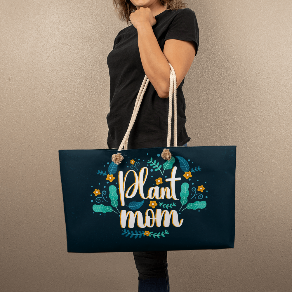 Weekender Tote for Mom - Mother's Day Gift - Plant Mom