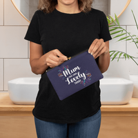 Fabric Zippered Pouch Small for Mum - Mother's Day Gift - Mum You Look Lovely Today