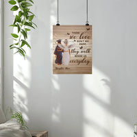 Matte Poster (4:5) - Graduation, Daughter & Mom Memorial, Those We Love