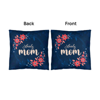 Classic Pillow Cover with Insert for Mom - Mother's Day Gift - Lovely Mom