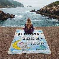 Blanket – First Mother's Day Gift from Baby to Mom - TreasuredTale