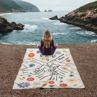 Personalized Kids Hands Blanket for Mom - TreasuredTale