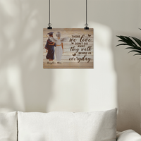 Matte Poster (5:4) - Graduation, Daughter & Mom Memorial, Those We Love