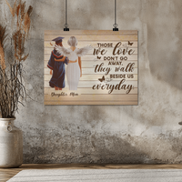 Matte Poster (5:4) - Graduation, Daughter & Mom Memorial, Those We Love