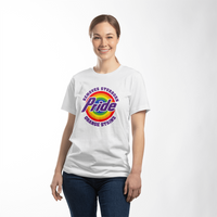 Unisex White T-Shirt Front Print - Pride