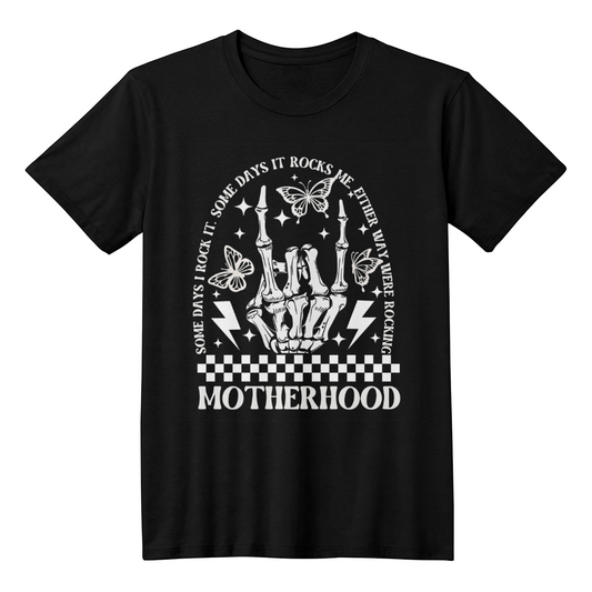 Rocking Motherhood T-Shirt – Fun Gift for Mom