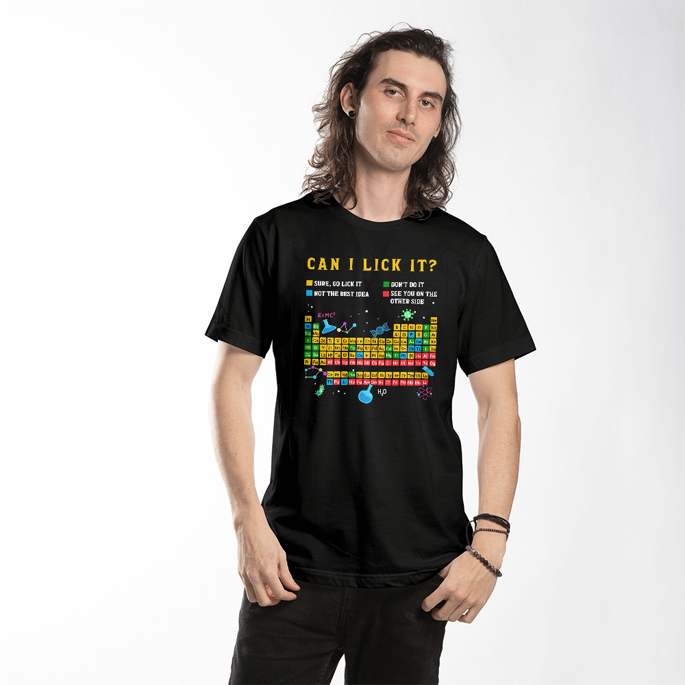 Funny Black Unisex T-Shirt Front Print