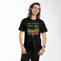 Funny Black Unisex T-Shirt Front Print