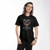 Memorial Rose T-Shirt for Mother in Heaven - TreasuredTale