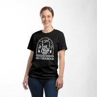 Black Unisex T-Shirt Front Print for Mom - Mother's Day Gift - Rocking Motherhood Apparel