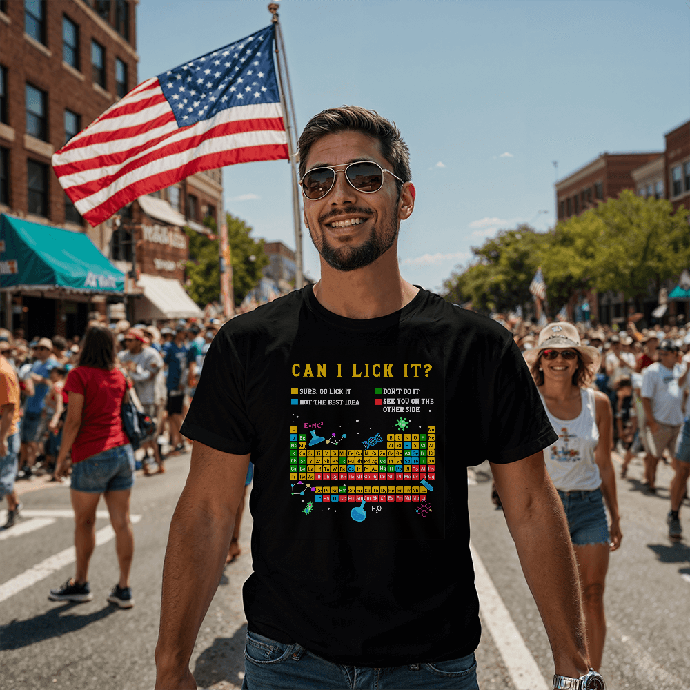 Funny Black Unisex T-Shirt Front Print