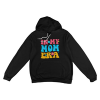 Unisex White, Black, Gray Unisex Pullover Hoodie Front Print for Mom - Mother's Day Gift - In My Mom Era