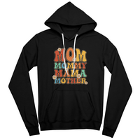 Unisex White, Black, Gray Unisex Pullover Hoodie Front Print for Mom - Mother's Day Gift - In My Mom Era