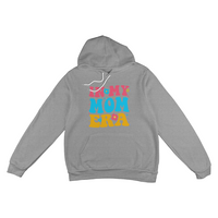 Unisex White, Black, Gray Unisex Pullover Hoodie Front Print for Mom - Mother's Day Gift - In My Mom Era