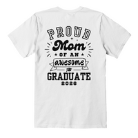 Bella + Canvas 3001 Unisex T-Shirt Back Print - Mom