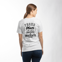 Bella + Canvas 3001 Unisex T-Shirt Back Print - Mom