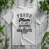 Bella + Canvas 3001 Unisex T-Shirt Back Print - Mom