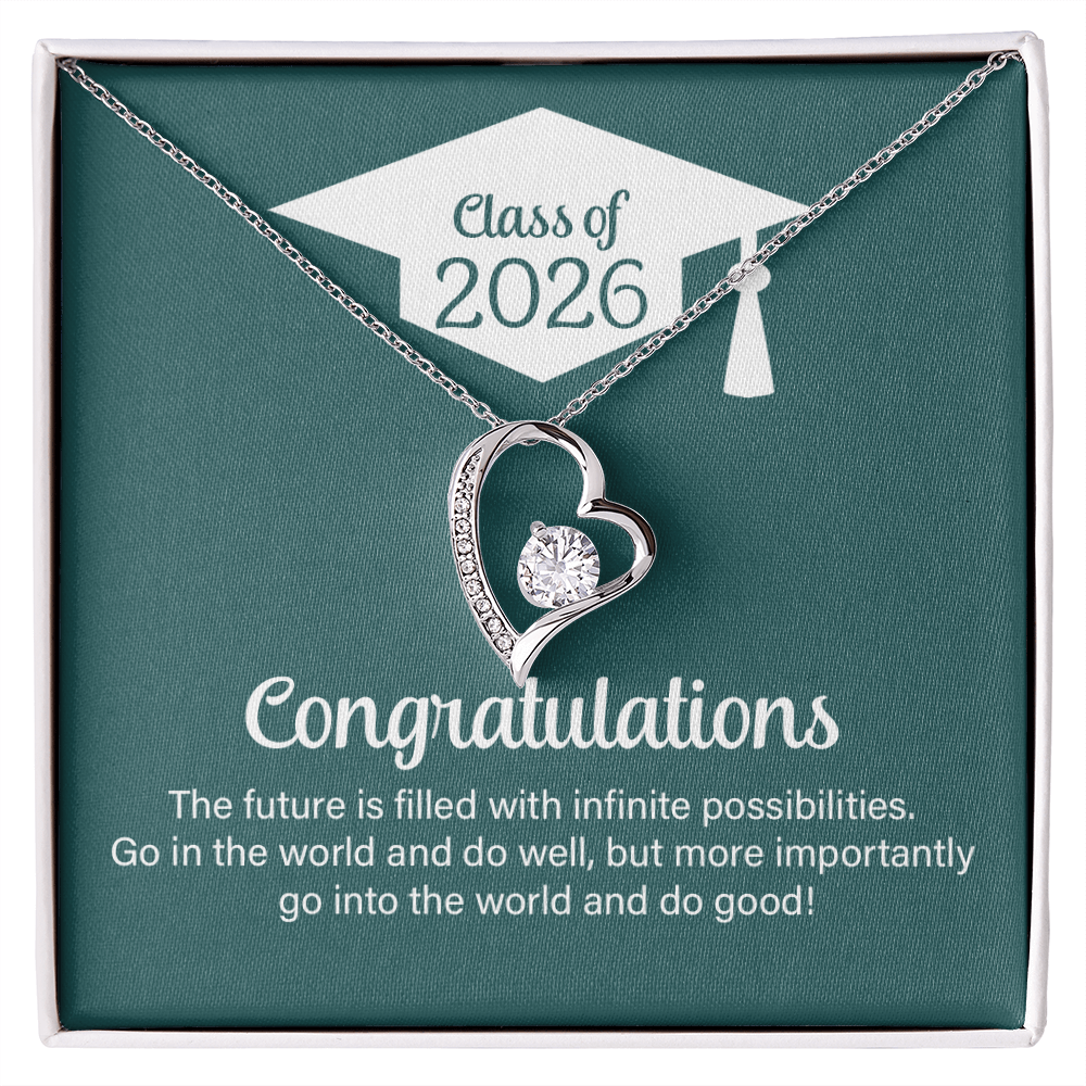 Forever Love Necklace - Go Into The World And Do Well