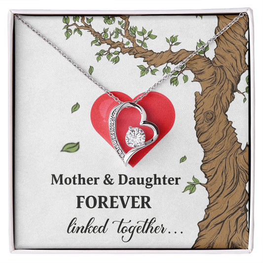 Mother & Daughter Forever Love Necklace