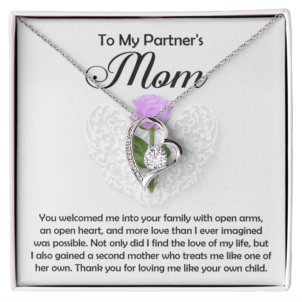 Forever Love Necklace – Partner's Mom Gift - TreasuredTale